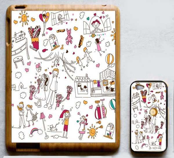 Funda para tablet y para celular ¡Del mismo diseño!